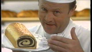 Ölz Meisterbäcker Werbespot 19921996  Ölz Mohnstollen bringen die Meisterbäcker zum Tanzen [upl. by Ogren]