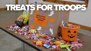 They work so hard Gowanda Cub Scout Pack 276 collects Halloween candy for troops overseas [upl. by Jermaine724]