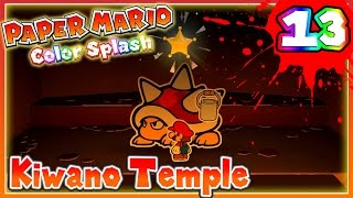 ABM Paper Mario Color Splash Kiwano Temple Walkthrough 13 HD [upl. by Mcculloch]