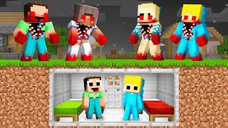 Baby Ukri und Billy BUNKER vs GRUSELIGE Familie in Minecraft [upl. by Syverson]