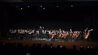 2024 7 May Concert La Cascara for string orchestra amp percussion by J Woolstenhulme [upl. by Janetta]