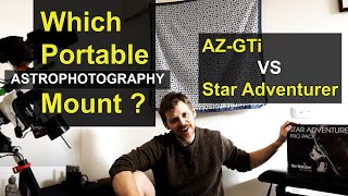 Skywatcher Star Adventurer OR Mini AZGTi   Portable Astrophotography Mounts [upl. by Aleek]