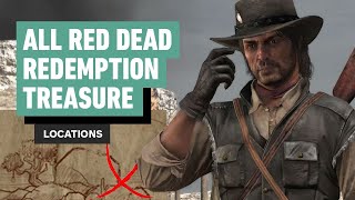 All Red Dead Redemption Hidden Treasure Locations [upl. by Michaeu677]