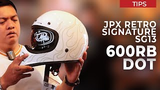 Mirip Helm Retro Bell Moto JPX Retro Signature SG13 touwani jp helmretro [upl. by Hannover]