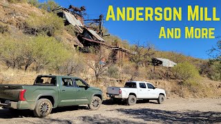 Anderson Mill  China Dam  Castle Hot Springs Arizona Exploring [upl. by Anaz]