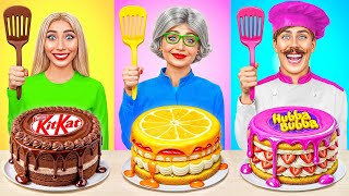 Me vs Grandma Cooking Challenge  Fantastic Kitchen Recipes by Multi DO Joy [upl. by Esor]