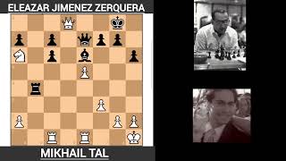 MICHAIL TAL VS ELEAZAR [upl. by Yarised616]