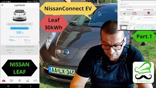 Nissan Connect EV Part 1 Apavideok Nissan Leaf 30kWh Átregisztráció külföldi tulajdonostól [upl. by Susumu575]