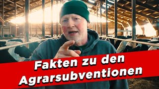 Fakten zu den Agrarsubventionen  My KuhTube Film 890 [upl. by Anyalram]