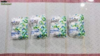 Amazon Brand  Presto Naphthalene Balls 200gmindiaunboxed [upl. by Kelula]