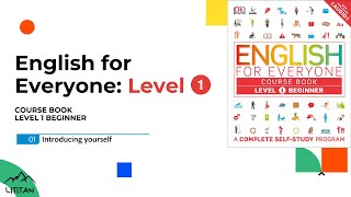 English for Everyone  Level 1 Beginner  Course Book  01 Introducing yourself with PDF ↓↓↓ [upl. by Ahsead851]