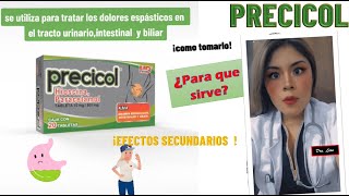 PRECICOL para que sirve coliscosmestruales [upl. by Ojaras]