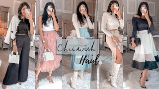 Chicwish Haul Summer and Fall 2021  Testing Chicwish  Try on Haul and Review  Unboxing  By Sarv [upl. by Jayson55]