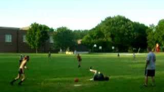 hilarious kickball wipeout [upl. by Hwang]