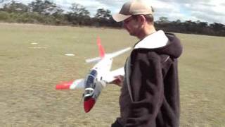 214 kmh SAPAC T45 Goshawk EDF JET from Hobbyking  RC Skunk Works ADP [upl. by Nirb]