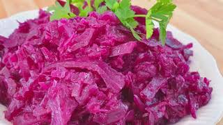 Tradycyjna kapusta czerwona kapusta modra  Traditional Red Cabbage Blue Cabbage [upl. by Keppel]