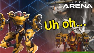 So Lacewing can BREAK MAPS  New mech review and gameplay  Redd Mech Arena [upl. by Roslyn]