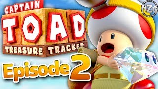 Captain Toad Treasure Tracker Gameplay Walkthrough  Episode 2  Pyropuff Peak Nintendo Switch [upl. by Enelehs]