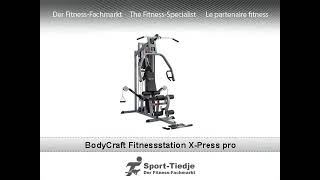 Erleben Sie die BodyCraft Kraftstation XPress Pro  Produktvorstellung [upl. by Awe]