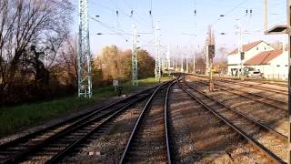 Führerstandsmitfahrt Cab Ride Sopron  Ebenfurth Time Lapse [upl. by Latricia]