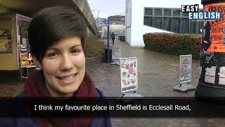 Talking to people in Sheffield I  Easy English 2 [upl. by Vaden]