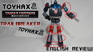 Video Review for Toyhax Labels for Masterpiece Trailbreaker [upl. by Nylrebmik]