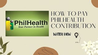 How to Pay Philhealth Contribution Online and Over the Counter  003 [upl. by Nohpets]