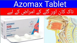 Azomax Tablet uses  How to use Azithromycin Tablet  Also Its Benefits And Side Effects [upl. by Ronica869]