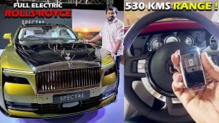 ₹750 CRORE 😳 RollsRoyce SPECTRE With 530 Kms Range 😍 Grand Launch in Chennai🔥 [upl. by Stiles]