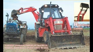 ABEL LOADER BACKHOE FOR SWARAJ MOBILE 09999914795 08384009010 TRACTORS [upl. by Lorenza]