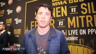 Chael Sonnen “That whole Fedor thing is a gimmick Wand will be out of there in 5 mins” [upl. by Hurff]