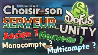 SUR QUEL SERVEUR JOUER   DOFUS UNITY [upl. by Burrill704]