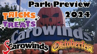 Carowinds 2024 Fall Events Preview [upl. by Angelle]