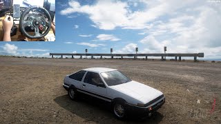 Forza Horizon 5 Toyota Trueno AE 86 Logitech G29 Gameplay [upl. by Sapphire]