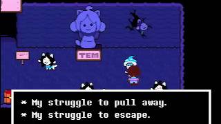 Undertale GameplayTemmie Village [upl. by Nnaoj976]