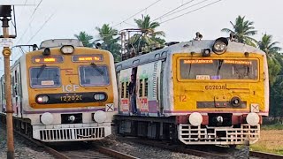 Furious Wap4 locomotive lead Intercity expressWag7 lead Teesta Torsa Express [upl. by Dominik]