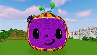 Coconut Melon l 3D Pixel Art Build  Minecraft Blitz Restart Effects [upl. by Huberman]