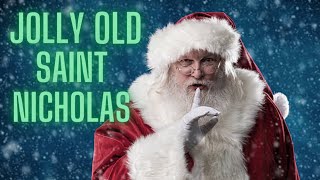 Jolly Old Saint Nicholas Lean Your Ear This Way  With Lyrics Melissa Sings Christmas [upl. by Airenahs]