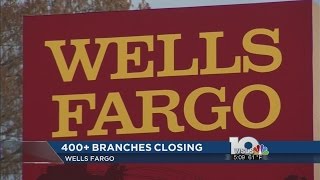 Wells Fargo closing more than 400 branches [upl. by Ellehsat]