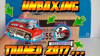 HOT WHEELS  COLECCIÓN TOONED 2017 [upl. by Ytram328]