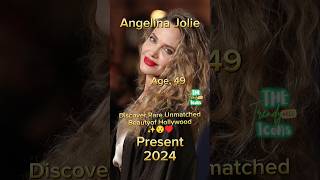 Angelina Jolie Rare Beauty of Hollywood antesedepois beforeandafter angelinajolie hollywood [upl. by Eijneb445]