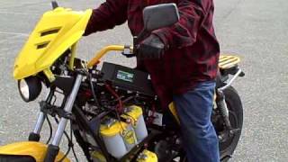 48 volt electric motorcycle RancTek [upl. by Tamarah473]