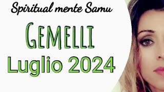 GEMELLI ♊ Luglio 2024 previsioni🔮Tarocchi🔮 [upl. by Sedicla474]