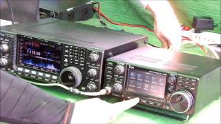 Icom IC 7300 vs IC 7600 [upl. by Noskcire]