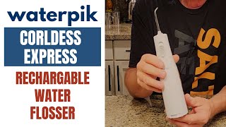 Waterpik Cordless Express Water Flosser Review [upl. by Attennek]