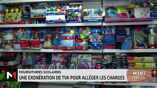 Fournitures scolaires au Maroc  une exonération de TVA pour alléger les charges [upl. by Guy]