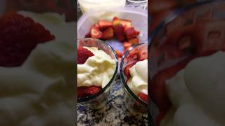 Frutillas con crema parte 3 final frutillas cocina postres parati [upl. by Wirth]