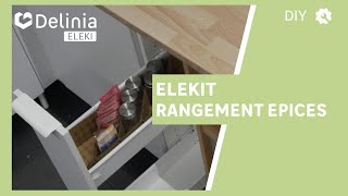 ✂️ DIY  Comment fabriquer un rangement pour épices [upl. by Citron]