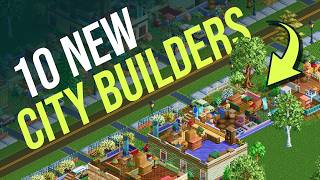 10 NEW City Building Games 20242025 [upl. by Xonel]