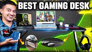 White Mulberry Gaming Desk  Review⚡️Best Desk Setup For Gamers amp Professionals  🔥 [upl. by Popelka702]